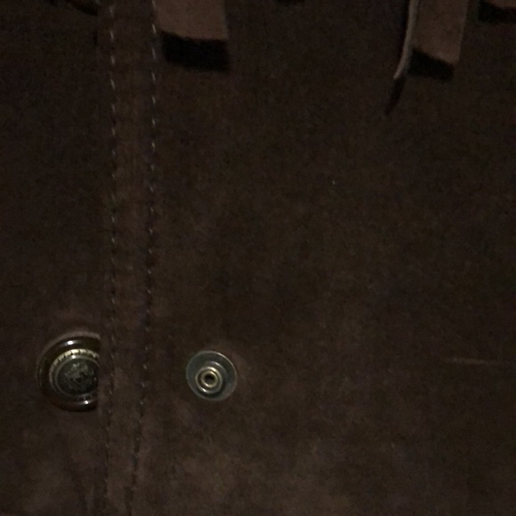 Vintage Suede Leather Aztec Navajo fringe crop jacket - Picture 10 of 12